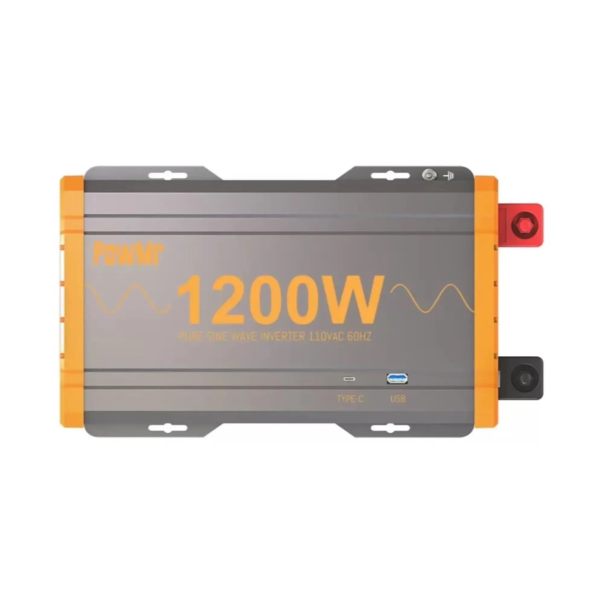 Інвертор PowMr 1200W DC 12V AC 220V POW-HV1.2K-12V - Фото 1