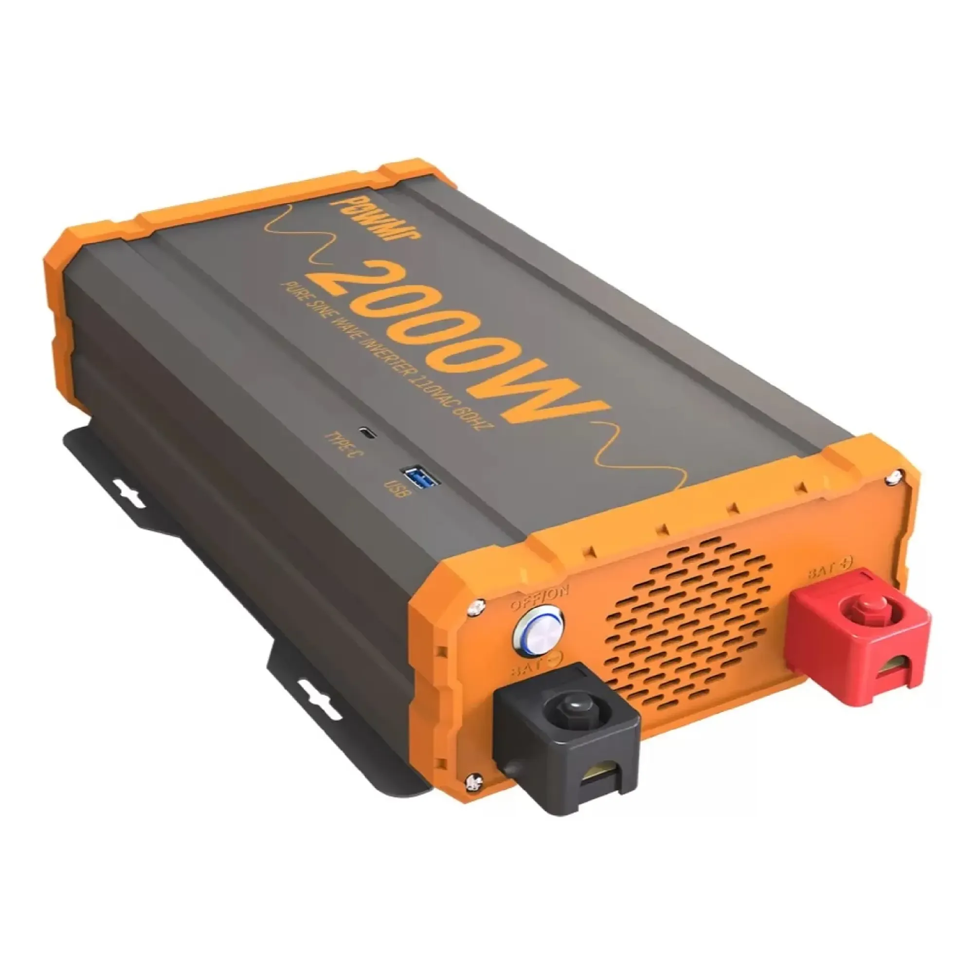 Інвертор PowMr 1200W DC 12V AC 220V POW-HV1.2K-12V - Фото 6