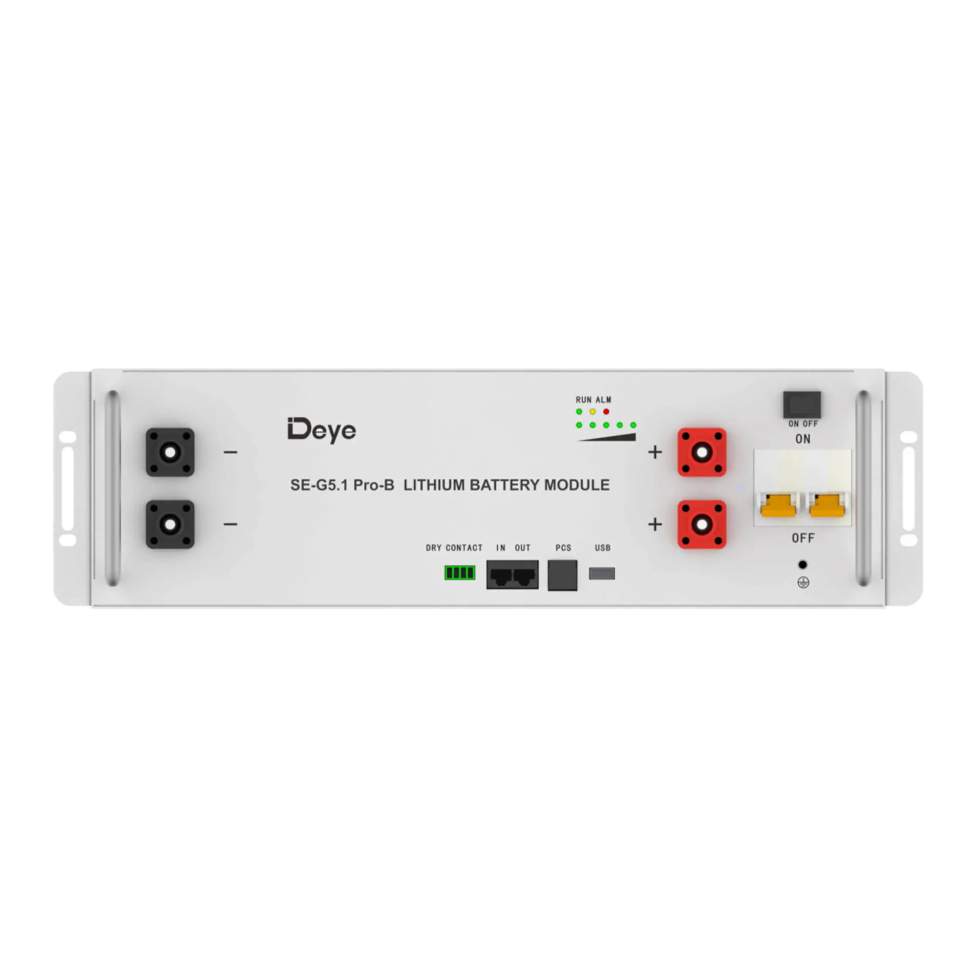 Акумуляторна батарея DEYE SE-G5.1 Pro-B LV 51.2V 100AH 5.12kWh LiFePO4 - Фото 1