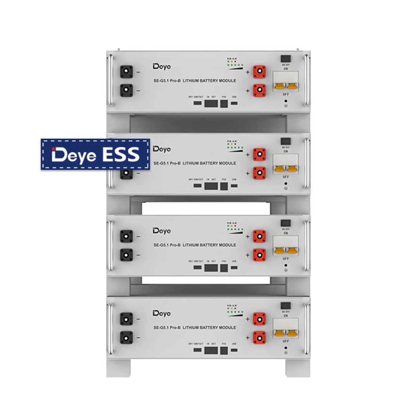 Акумуляторна батарея DEYE SE-G5.1 Pro-B LV 51.2V 100AH 5.12kWh LiFePO4 - Фото 5