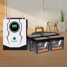 Система хранения энергии SUMRY SM-2200H-12-4PW2.56K-LFP 1.8kW 2.56kWh 4BAT LiFePO4 4000 циклов - Фото 2