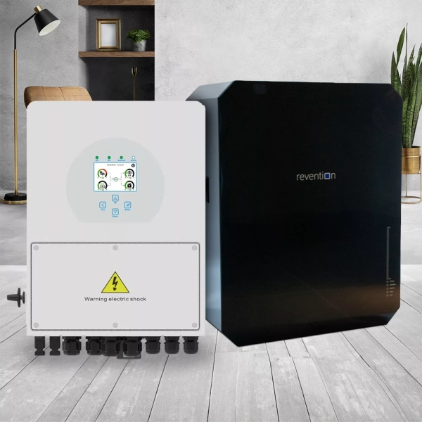 Система зберігання енергії DEYE SUN-3K-SG04LP1-1PW5.52K-LFP 3kW 5.52kWh 1BAT LiFePO4 6000 циклів - Фото 2