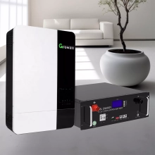 Система хранения энергии GROWATT SPF5000ES-1GS-5.1K-LFP 5kW 5.12kWh 1BAT LiFePO4 6500 циклов - Фото 2