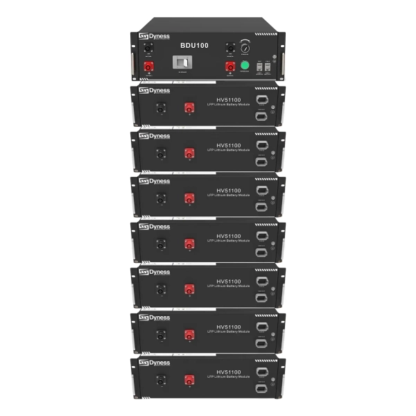 Блок батарей Dyness HV51100-7 35.84kW 358.4V 100Ah LiFePO4 BDU100 RACK - Фото 1