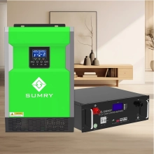 Система хранения энергии SUMRY HGP-5500W-1GS-5.1K-LFP 5.5kW 5.12kWh 1BAT LiFePO4 6500 циклов - Фото 2