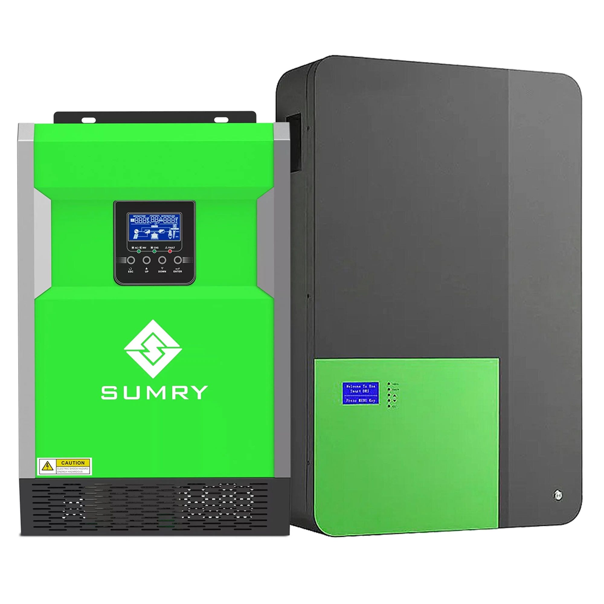 Система хранения энергии SUMRY HGP-5500W-1SV4.8-LFP-W 5.5kW 4.8kWh 1BAT LiFePO4 4000 циклов - Фото 1