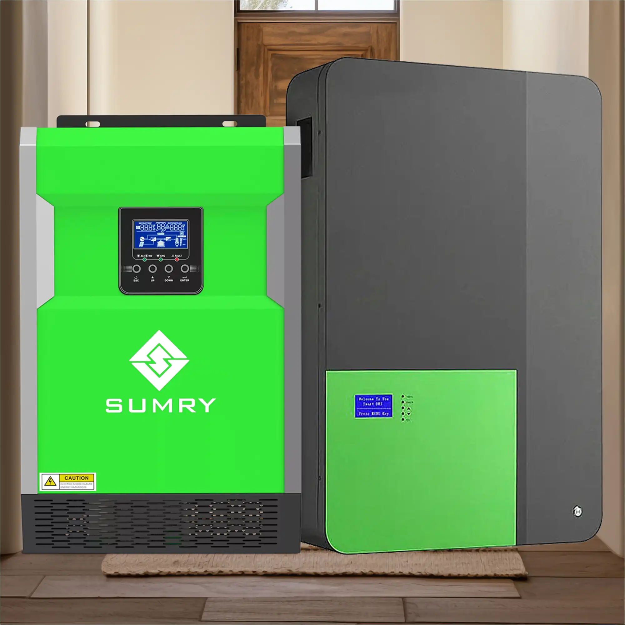 Система хранения энергии SUMRY HGP-5500W-1SV4.8-LFP-W 5.5kW 4.8kWh 1BAT LiFePO4 4000 циклов - Фото 2
