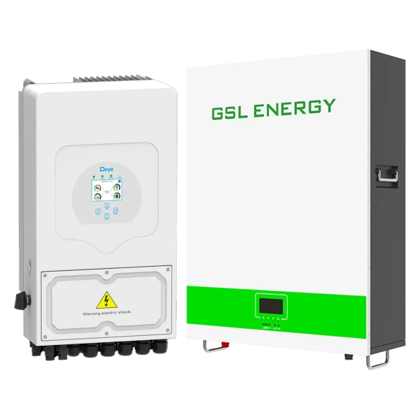 Система хранения энергии DEYE SUN-6K-SG03LP1-EU-1GS5.1K-LFP-W 6kW 5.12kWh 1BAT LiFePO4 6500 циклов - Фото 1