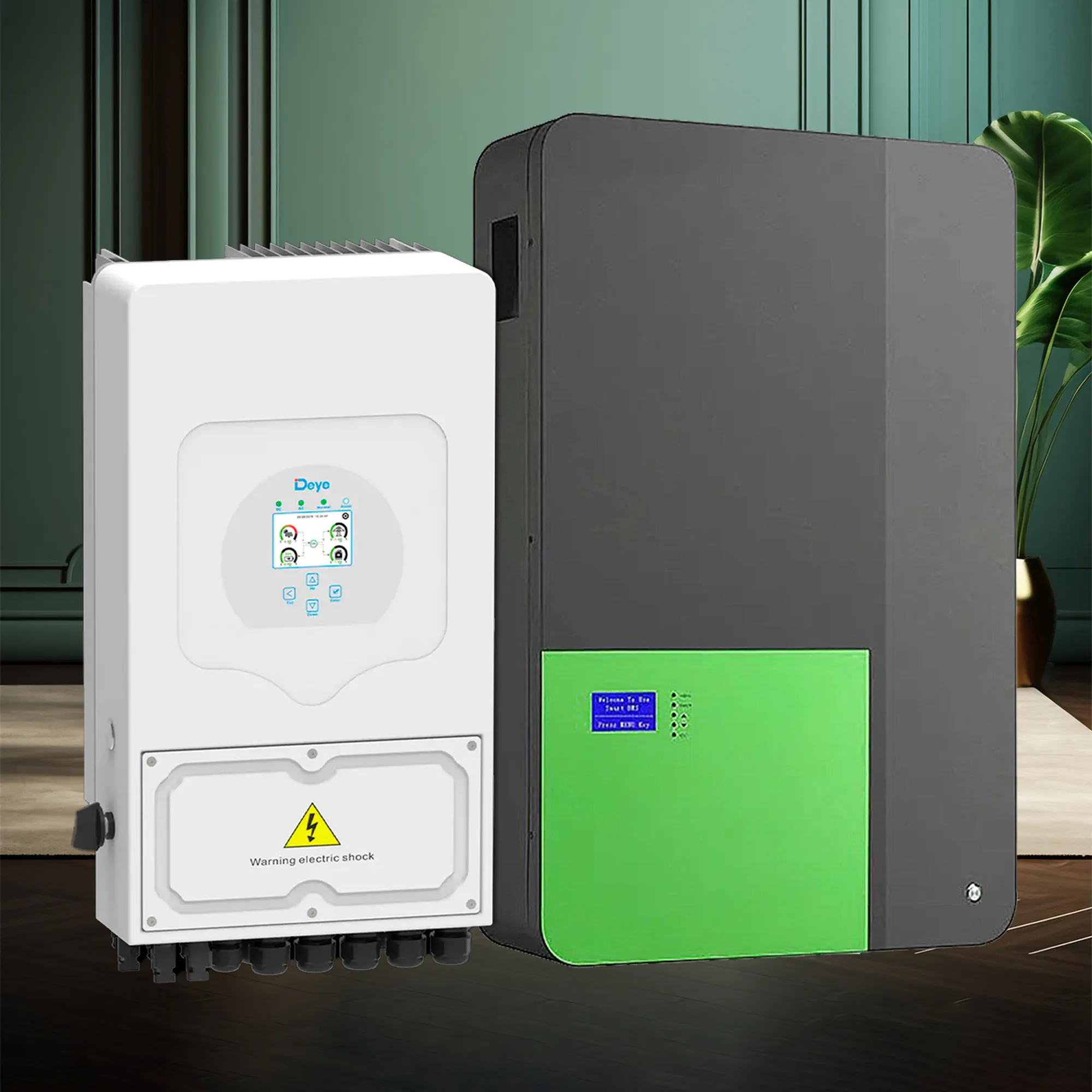 Система зберігання енергії DEYE SUN-6K-SG03LP1-EU-1SV4.8-LFP-W 6kW 4.8kWh 1BAT LiFePO4 4000 циклів - Фото 2