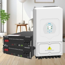 Система зберігання енергії DEYE SUN-6K-SG03LP1-EU-2DY10.24K-LFP 6kW 10.24kWh 2BAT LiFePO4 6000 циклів - Фото 2