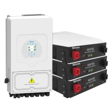 Система зберігання енергії DEYE SUN-6K-SG03LP1-EU-3DY14.4K-LFP 6kW 14.4kWh 3BAT LiFePO4 6000 циклів - Фото 1