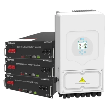 Система хранения энергии DEYE SUN-6K-SG03LP1-EU-3DY15.36K-LFP 6kW 15.36kWh 3BAT LiFePO4 6000 циклов - Фото 1