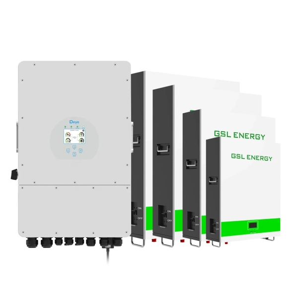 Система хранения энергии DEYE SUN-12K-SG02LP1-EU-AM3-4GS20.48K-LFP-W 12kW 20.48kWh 4BAT LiFePO4 6500 циклов - Фото 1
