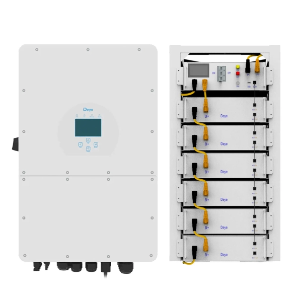 Система зберігання енергії DEYE SUN-15K-SG01HP3-EU-AM2-BOS-G6-30.72kW-LFP 15kW 30.72kWh 1BAT LiFePO4 6000 циклів - Фото 1