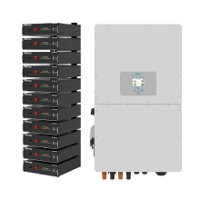 Система хранения энергии DEYE SUN-30K-SG01HP3-EU-BM3-HV51100-11-56.32kW-LFP 30kW 56.32kWh 1BAT LiFePO4 6000 циклов - Фото 1