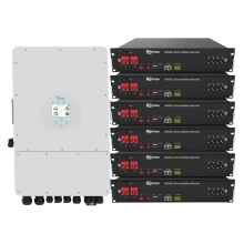 Система зберігання енергії Solarverse 12kW-DEYE 14.4kWh-Dyness 6BAT LiFePO4 6000 циклів (SVR24-3DE12K1-LDY14.4K1-0) - Фото 1