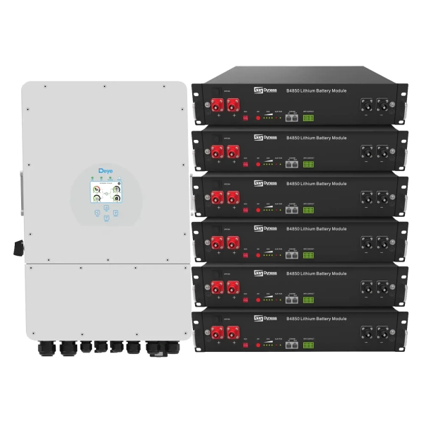 Система зберігання енергії Solarverse 12kW-DEYE 14.4kWh-Dyness 6BAT LiFePO4 6000 циклів (SVR24-3DE12K1-LDY14.4K1-0) - Фото 1