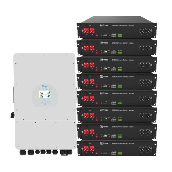 Система хранения энергии Deye SUN-12K-SG04LP3-EU-8DY19.2K-LFP-R 12kW 19.2kWh 8BAT LiFePO4 6000 циклов - Фото 1