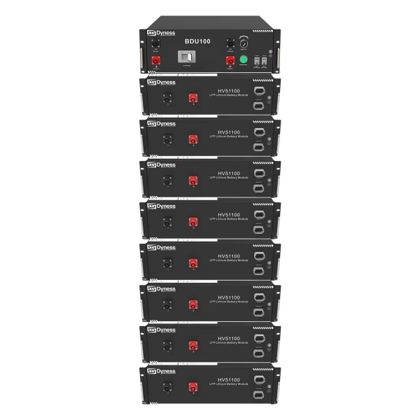 Блок батарей Dyness HV51100-8 40.96kW 409.6V 100Ah LiFePO4 BDU100 RACK - Фото 1