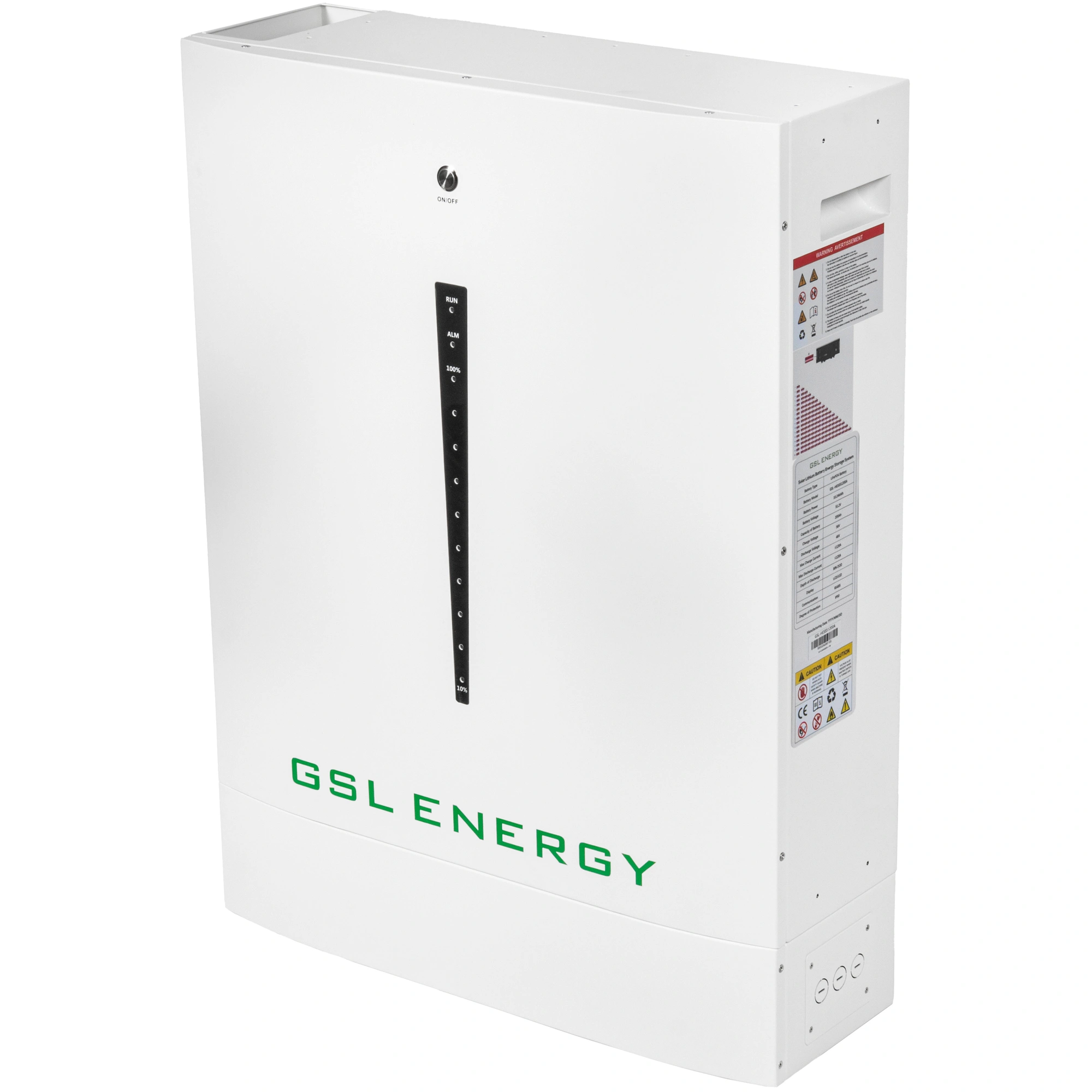 Аккумуляторная батарея GSL 51.2V 200Ah 10.24kWh LiFePO4 (HESS51200A) - Фото 6