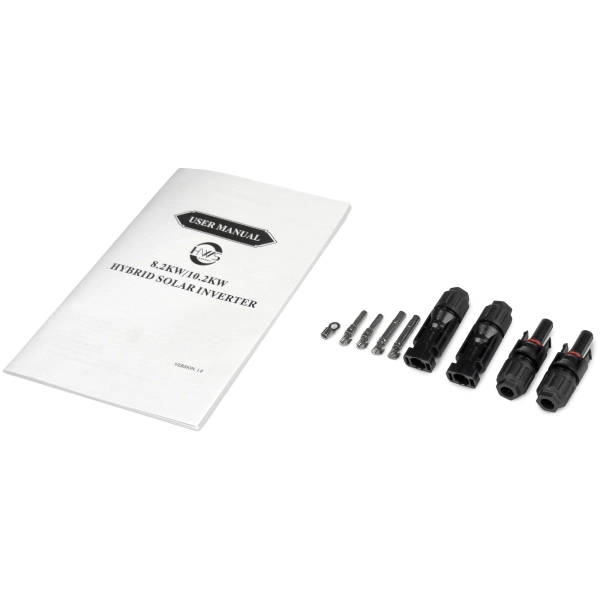 Купити Гібридний інвертор HWS MAX 8.2KW 48V 2 MPPT 220V Однофазний (VicMAX8.2kW) - фото 8