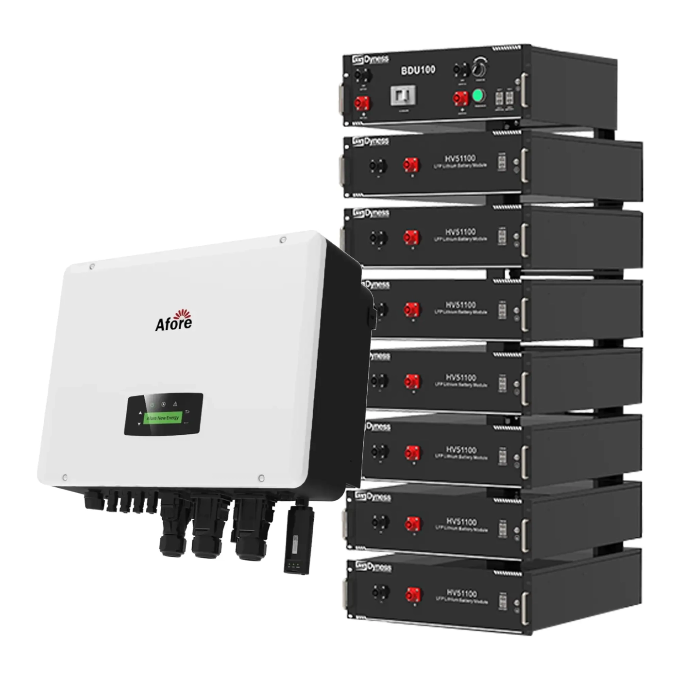 Система зберігання енергії Afore AF15K-TH-1DY35.8K-LFP 15kW 35.84kWh 1BAT LiFePO4 6000 циклів - Фото 1