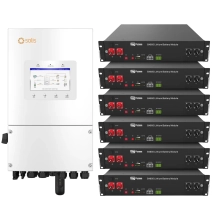 Система зберігання енергії Solis S6-EH1P8K-L-PLUS-LDY14.4K1-LFP 8kW 14.4kWh 6BAT LiFePO4 6000 циклів - Фото 1