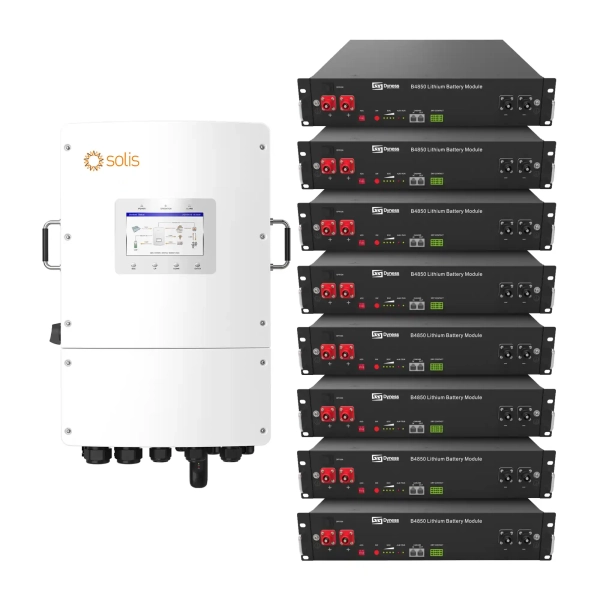 Система хранения энергии Solis S6-EH3P12K-L-LDY19.2K1-LFP 12kW 19.2kWh 8BAT LiFePO4 6000 циклов - Фото 1