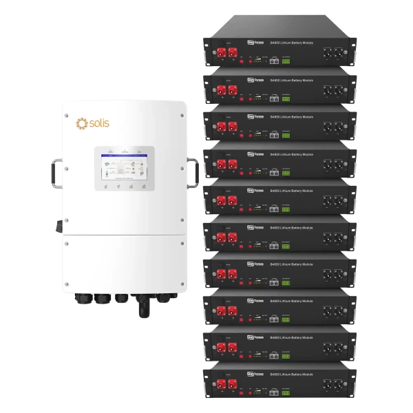 Система хранения энергии Solis S6-EH3P15K-L-LDY24K1-LFP 15kW 24kWh 10BAT LiFePO4 6000 циклов - Фото 1
