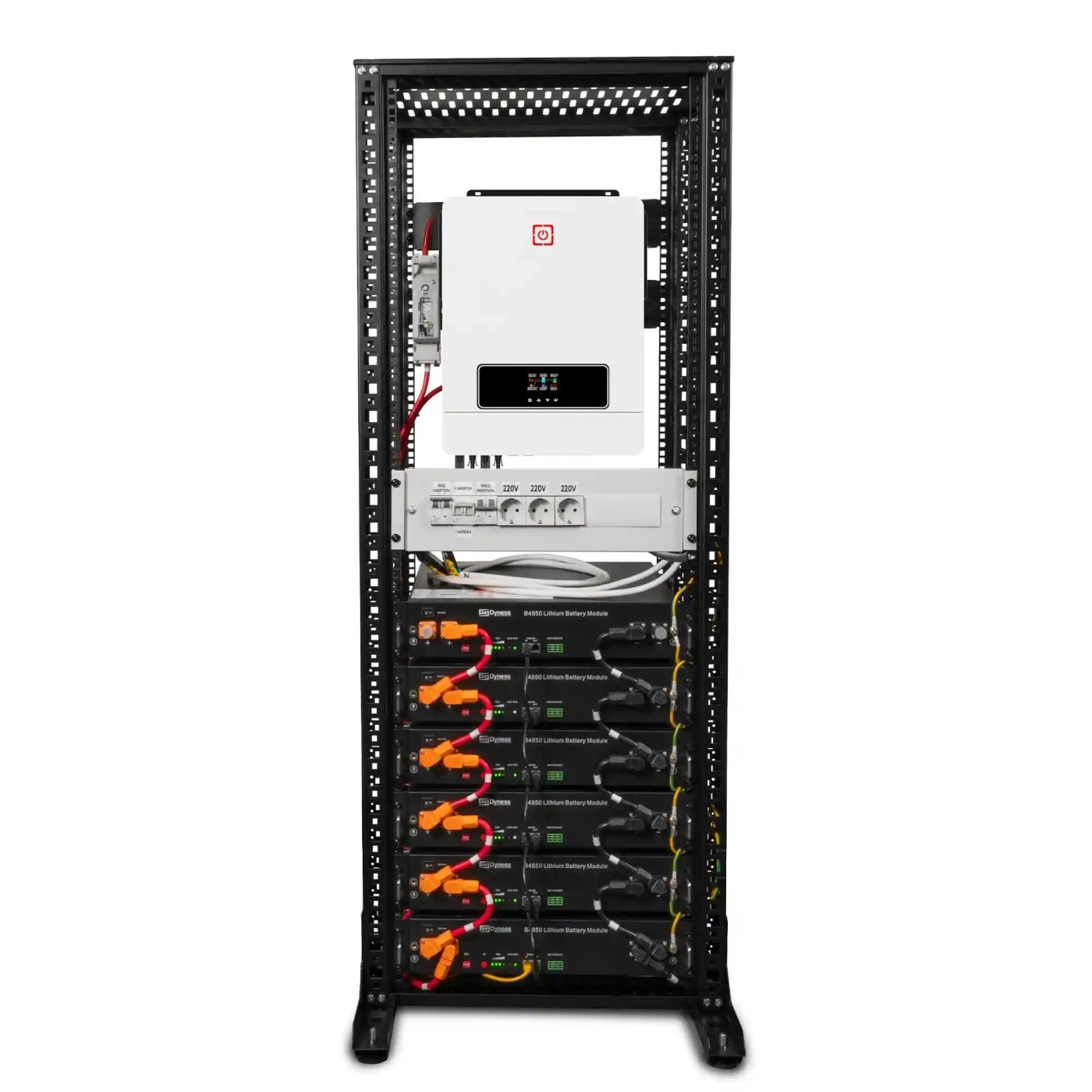 Система хранения энергии Solarverse SRV24-1MX8.2K1-LDY14.4K1-1 8.2kW 14.4kWh 6BAT LiFePO4 6000 циклов - Фото 1