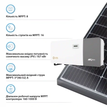 Мережевий інвертор Solis Solis-110K-5G-PRO 110KW 8 MPPT 220/380V Трифазний (Solis-110K-5G-PRO) - Фото 4