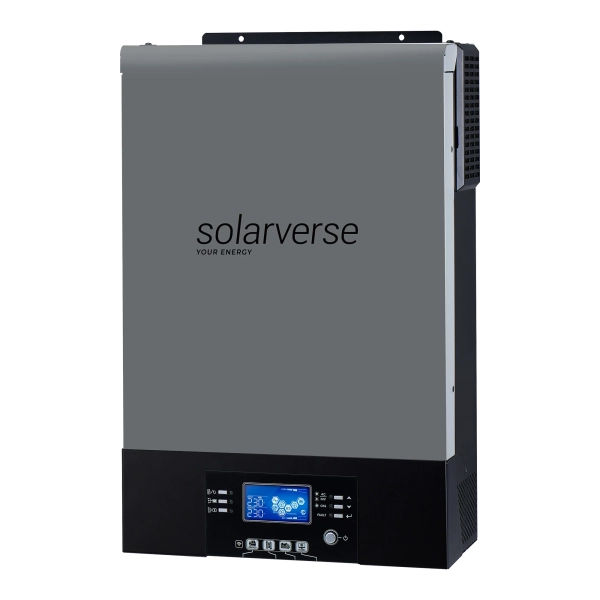 Автономний інвертор Solarverse Ampere UPS 6kW 48V 1 MPPT Wi-Fi 220V Однофазний (SV6048UPSW) - Фото 1