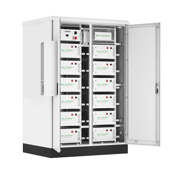 Блок батарей GSL 614.4V 280Ah 172kWh LiFePO4 IP67 Fire Extinguisher Air Conditioner (GSL-BESS-170) - Фото 1