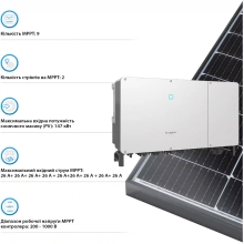 Мережевий інвертор SUNGROW SG110CX-V112 110kW 12 MPPT 220/380V Трифазний (ASG02271) - Фото 5