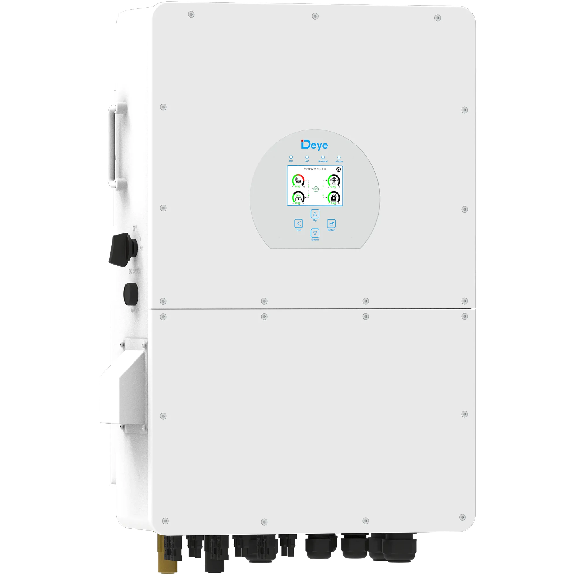 Гібридний інвертор DEYE SUN-30K-SG02HP3-EU-AM3 30KW HV-battery 3 MPPT Wi-Fi 220/380V Трифазний - Фото 1