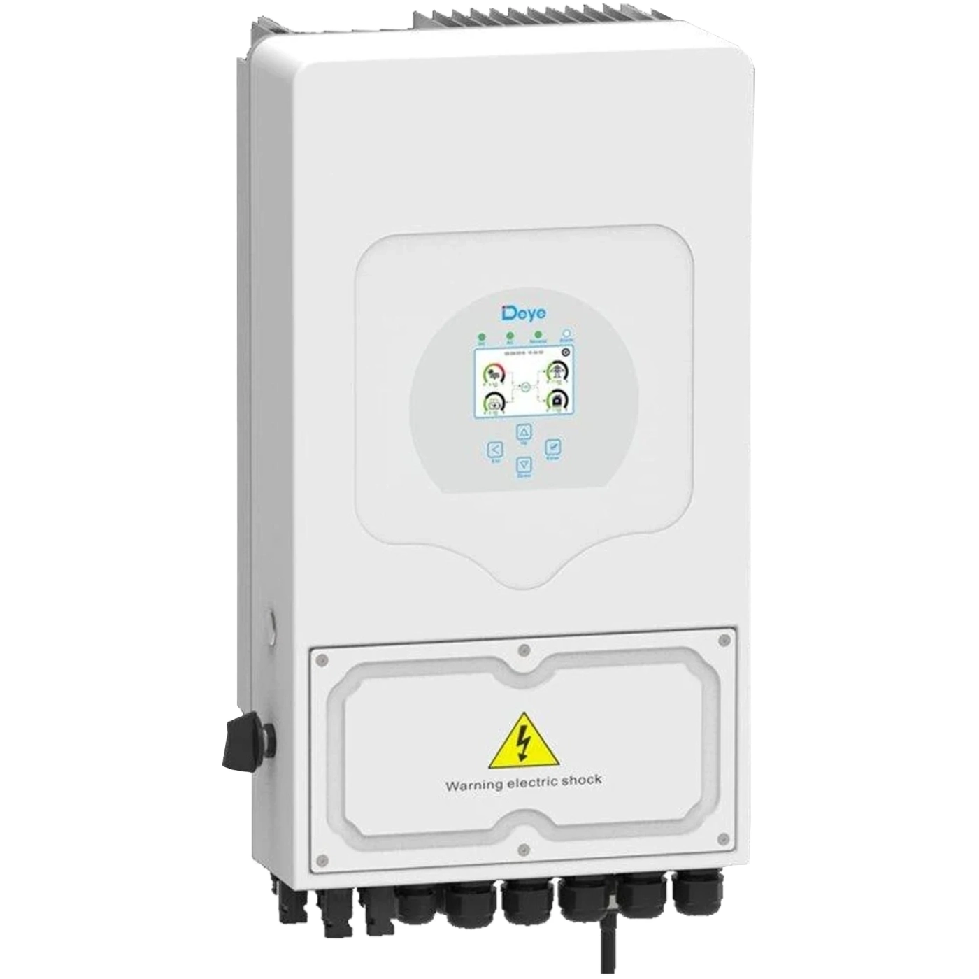 Гібридний інвертор DEYE SUN-6K-SG05LP1-EU-AM2-P 6KW LV-battery 2 MPPT Wi-Fi 220V Однофазний (SUN-6K-SG05LP1-EU-AM2-P) - Фото 2