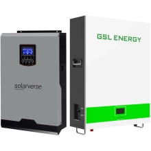 Система зберігання енергії Solarverse SV3024A-1GS5.12K-LFP 3kW 5.12kWh 1BAT LiFePO4 6500 циклів - Фото 1