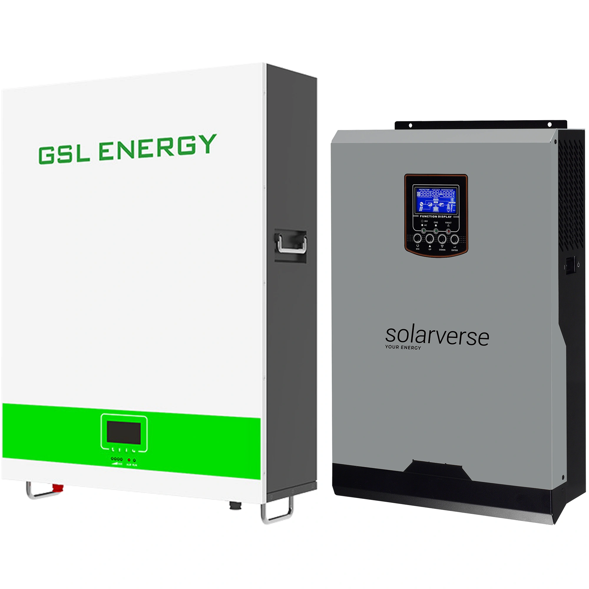 Система зберігання енергії Solarverse SV3024A-1GS5.12K-LFP 3kW 5.12kWh 1BAT LiFePO4 6500 циклів - Фото 2