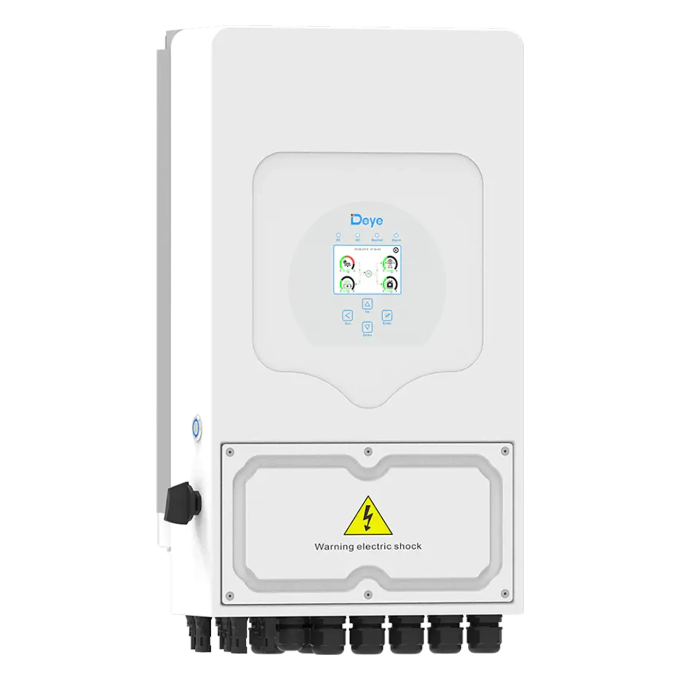 Гібридний інвертор DEYE SUN-8K-SG05LP1-EU-AM2-P 8KW 48V 2 MPPT 220V Однофазний - Фото 2