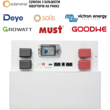 Акумуляторний модуль Solarverse Powerbrick SV51280-14.3KW 51.2V 280Ah 14.3kWh LiFePo4 (SV51280-14.3KW) - Фото 6