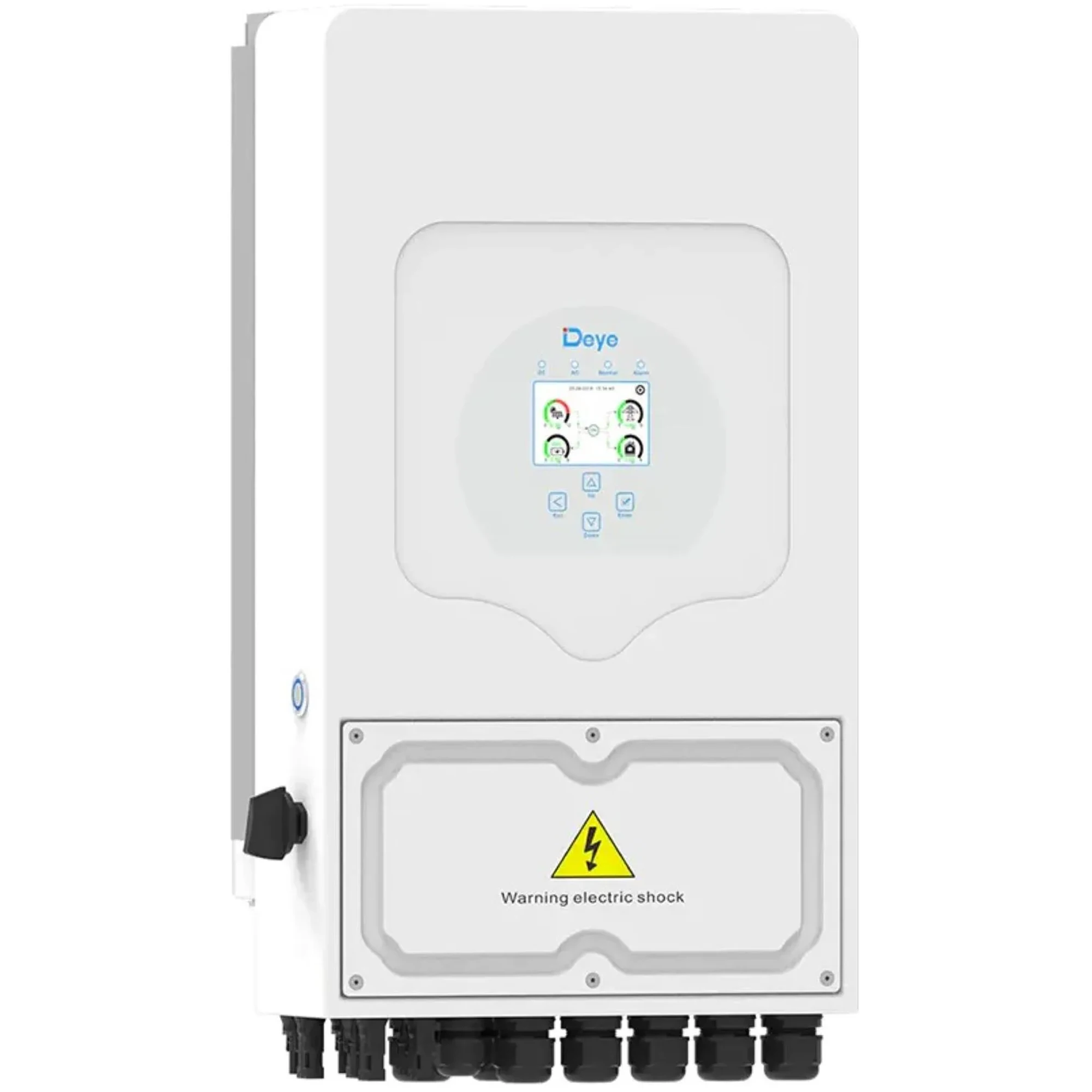 Гібридний інвертор DEYE SUN-3.6K-SG05LP1-EU-AM2-P 3.6kW LV-battery 2 MPPT 220V Однофазний (SUN-3.6K-SG05LP1-EU-AM2-P) - Фото 2