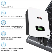Система хранения энергии Afore SV-1AF15K1-HDY30.72K1 15kW 30.7kWh 1BAT LiFePO4 6000 циклов - Фото 3