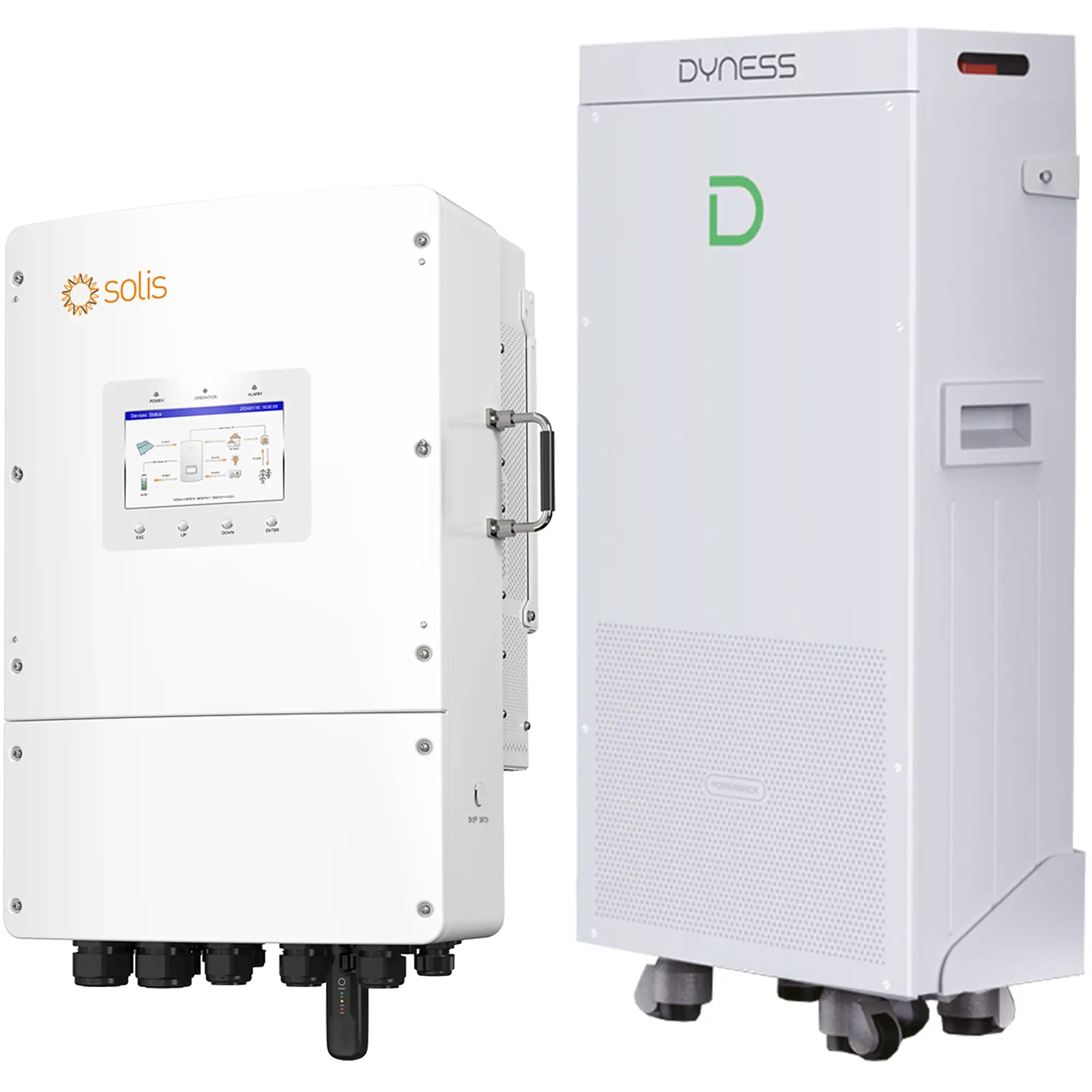 Система зберігання енергії Solis SV-3SL12K1-LDY14.34K1 12kW 14.336kWh 1BAT LiFePO4 6000 циклів - Фото 1