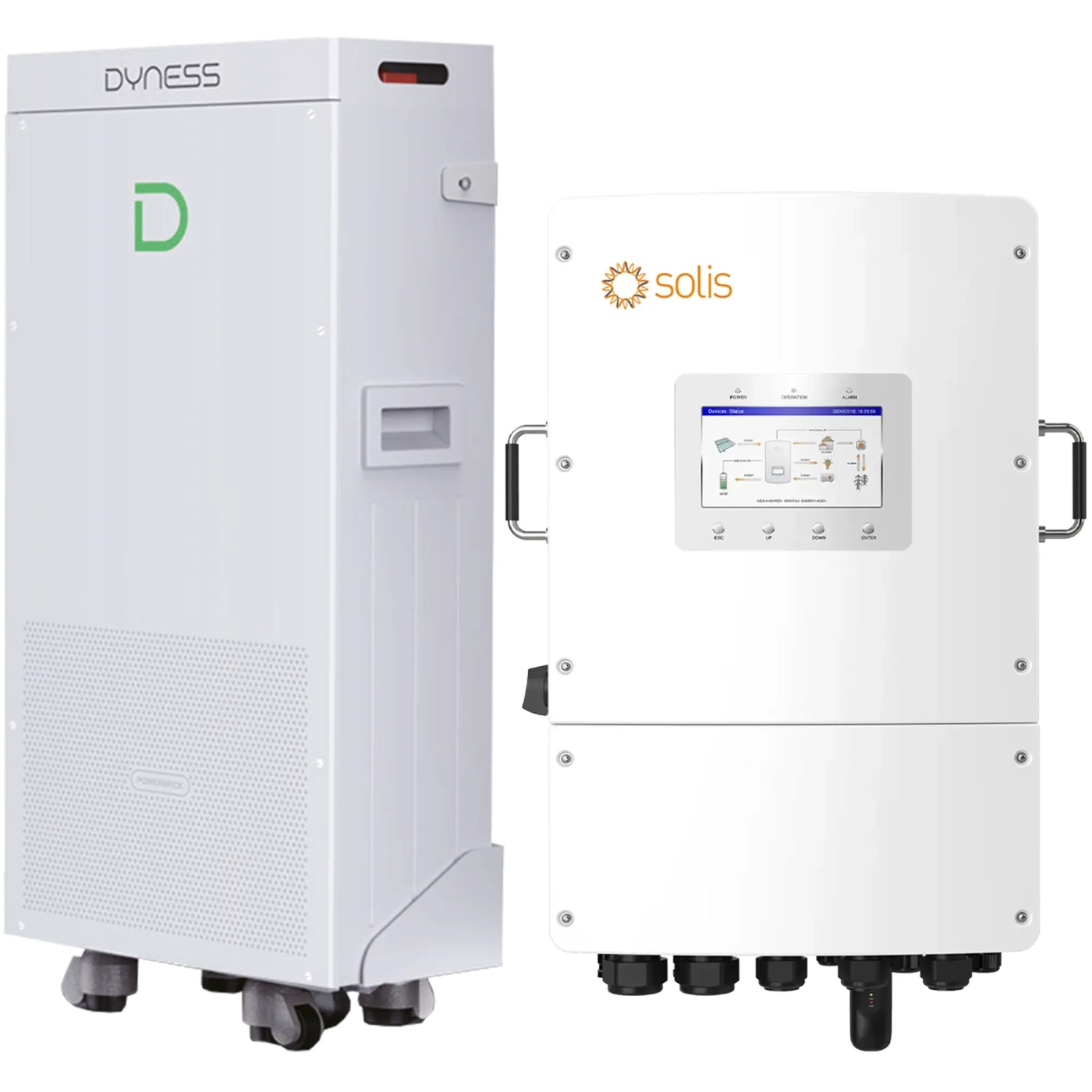 Система зберігання енергії Solis SV-3SL12K1-LDY14.34K1 12kW 14.336kWh 1BAT LiFePO4 6000 циклів - Фото 2