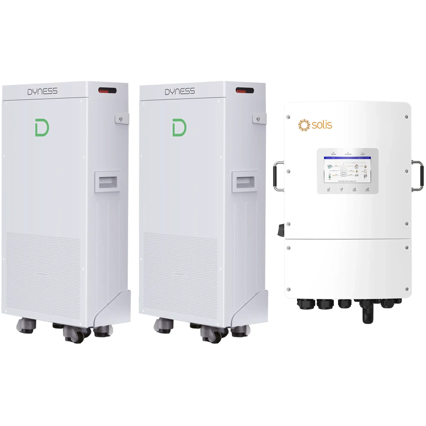 Система зберігання енергії Solis SV-3SL12K1-LDY28.68K1 12kW 28.672kWh 2BAT LiFePO4 6000 циклів - Фото 2