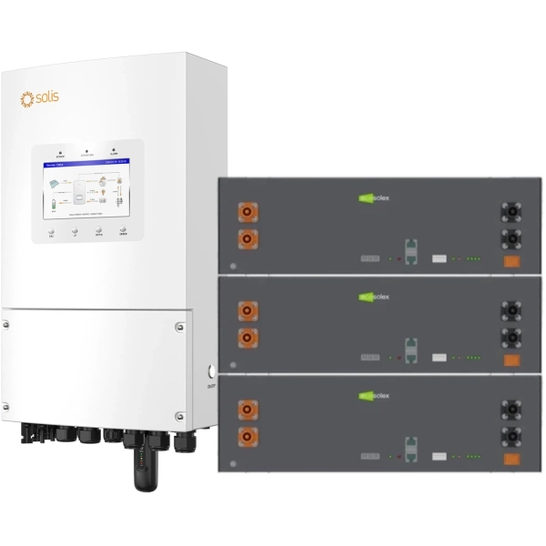 Купити Система зберігання енергії Solis SV-1SL8K1-LES15.3K1 8kW 15.4kWh 3BAT LiFePO4 6000 циклів (SV-1SL8K1-LES15.3K1) - фото 2