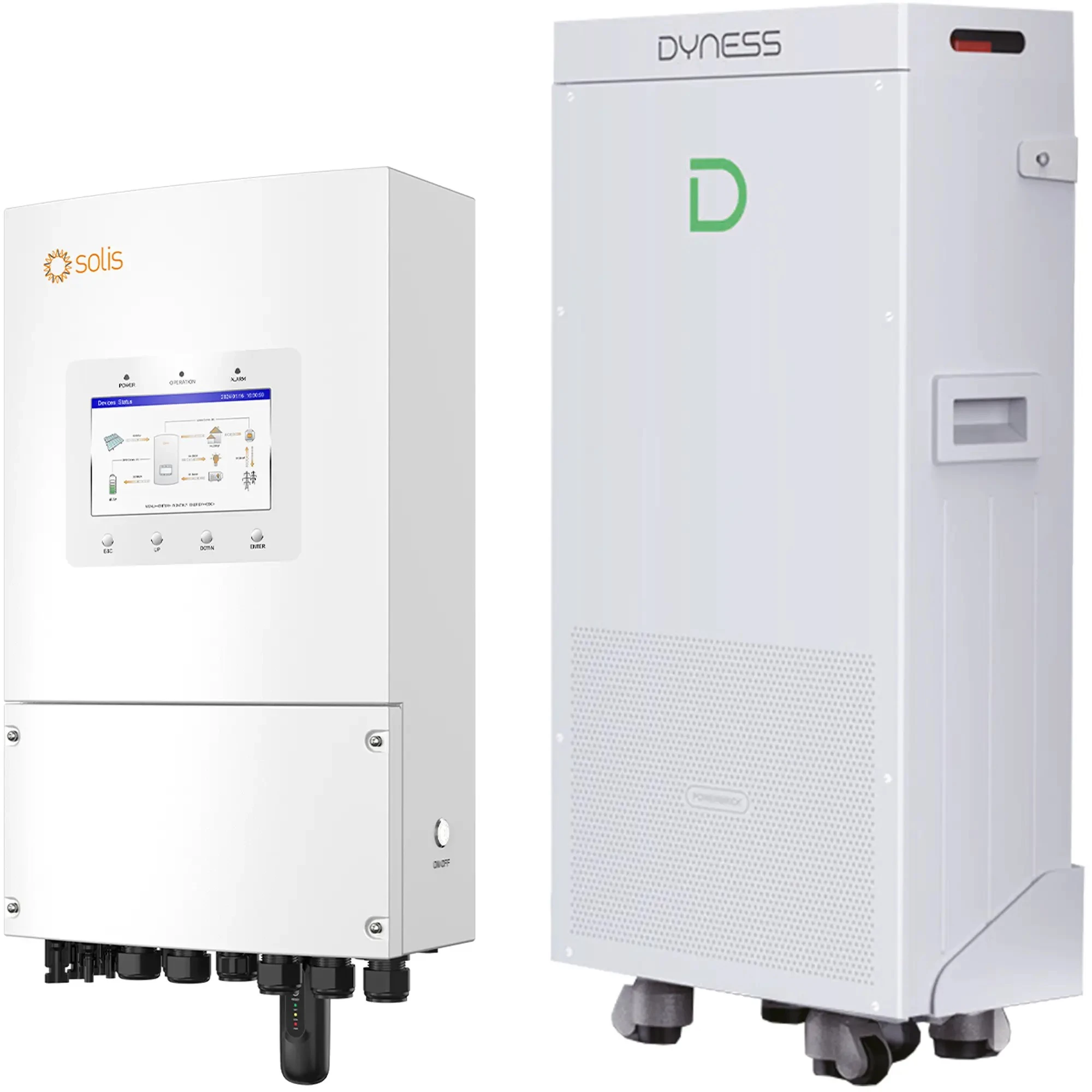 Купити Система зберігання енергії Solis SV-1SL8K1-SV14.3K1-1 8kW 14.3kWh 1BAT LiFePO4 6000 циклів (SV-1SL8K1-SV14.3K1-1) - фото 1