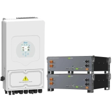 Купити Система зберігання енергії DEYE SV-1DE6K2-LEC10K1-1 6kW 10.2kWh 2BAT LiFePO4 ≥6000 циклів (SV-1DE6K2-LEC10K1-1) - фото 2