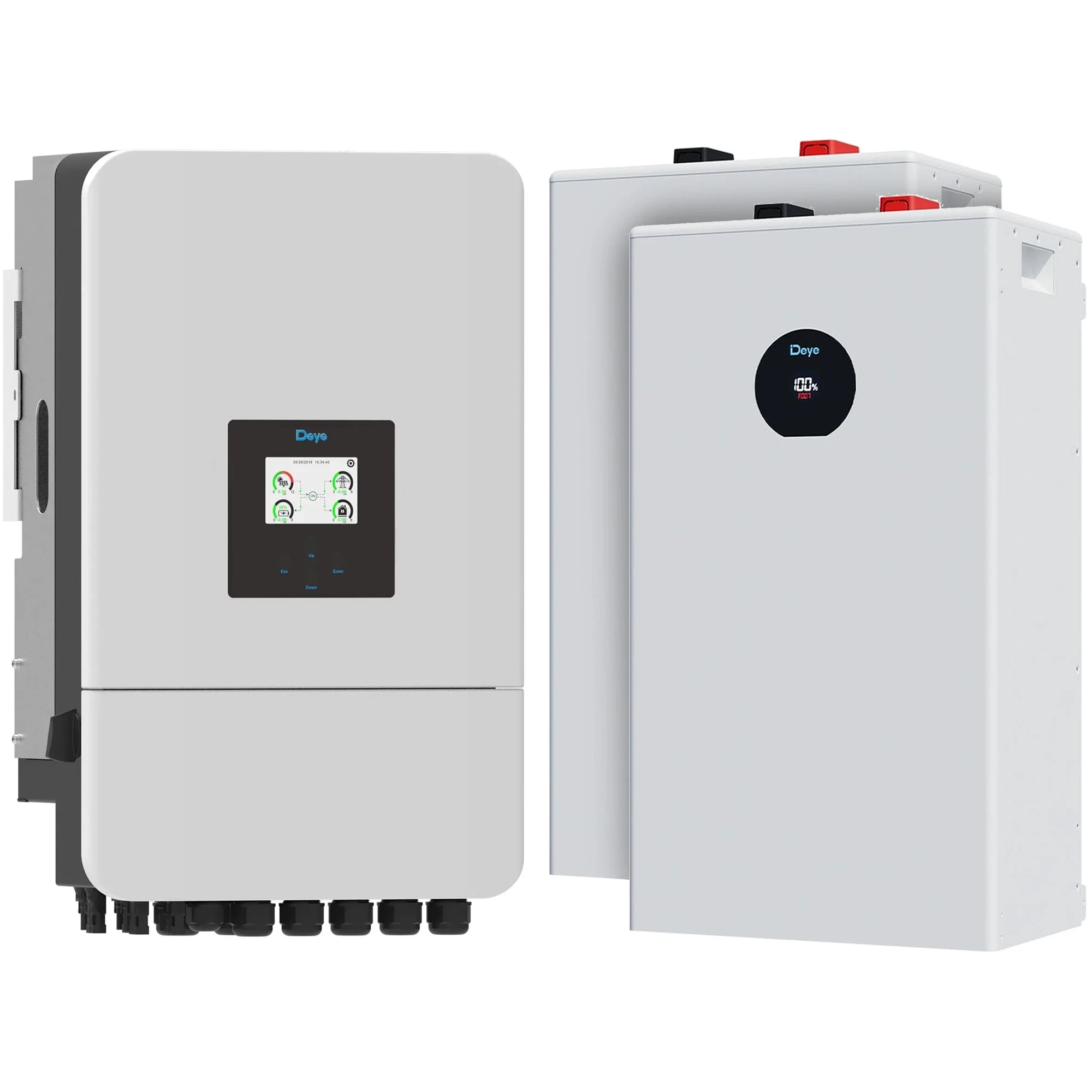 Купити Система зберігання енергії DEYE SV-3DE20K1-LDE32K1-1 20kW 32.2kWh 2BAT LiFePO4 ≥6000 циклів (SV-3DE20K1-LDE32K1-1) - фото 2