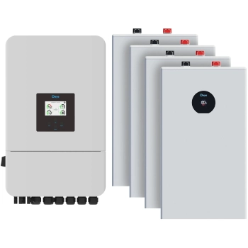 Купити Система зберігання енергії DEYE SV-3DE20K1-LDE64K1-1 20kW 64.3kWh 4BAT LiFePO4 ≥6000 циклів (SV-3DE20K1-LDE64K1-1) - фото 1